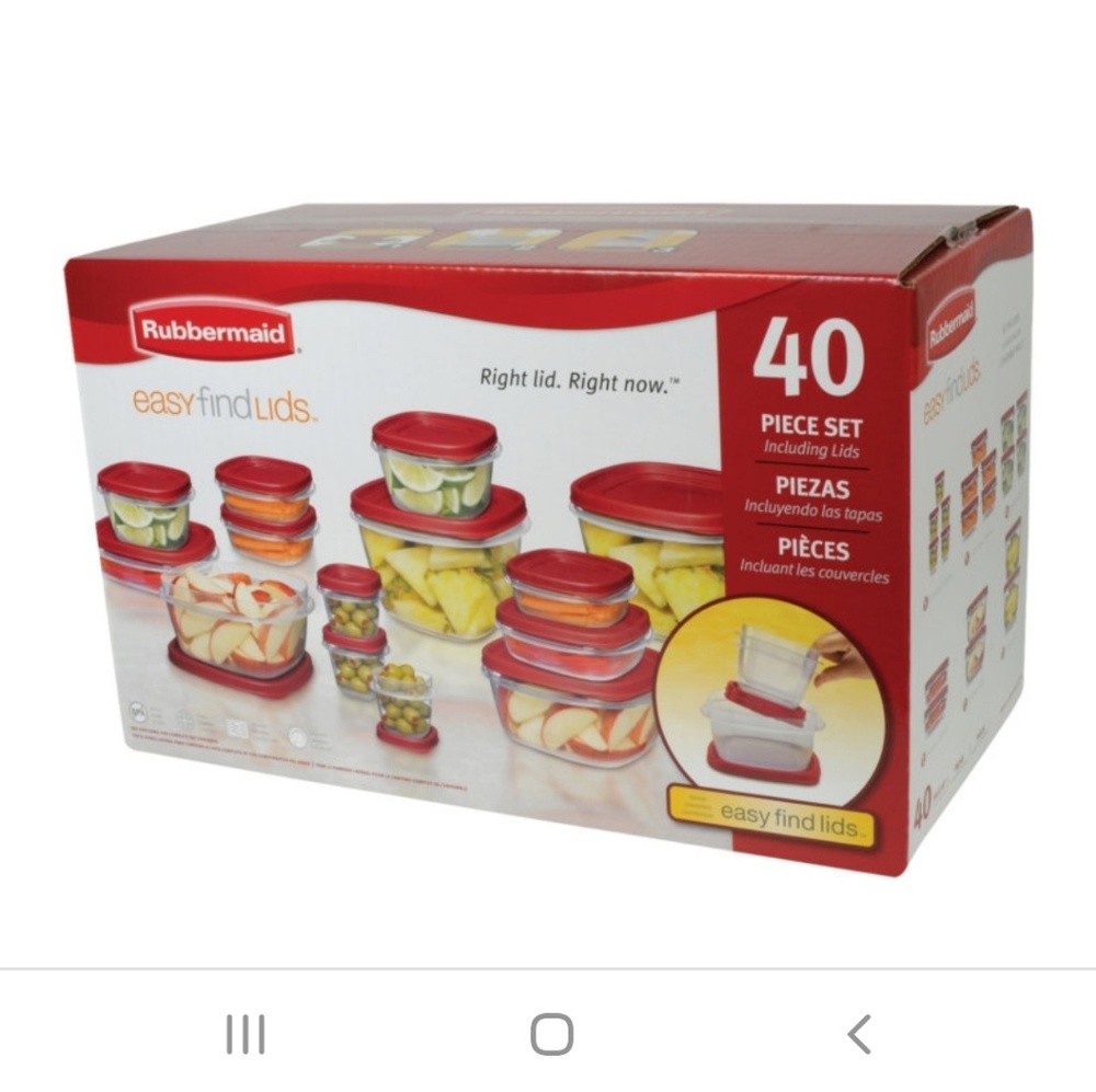 Rubbermaid 40 pc. Set